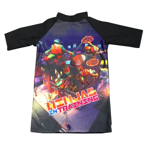 Remera Malla con Protección UV 50 - Tortugas Ninja U