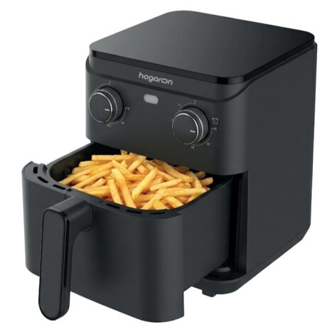 Freidora De Aire Manual HOGARON HGAF4M 1200W Capacidad 4L Sin Aceite Temperatura Regulable Circulación De Aire 360° Freidora De Aire Manual HOGARON HGAF4M 1200W Capacidad 4L Sin Aceite Temperatura Regulable Circulación De Aire 360°