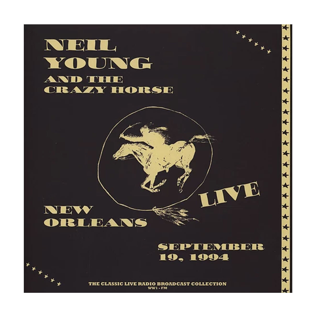 Neil Young And Crazy Horselive In New Orleans 1994 (natural Clear Vinyl)lp 