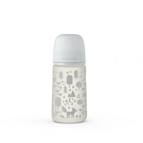 Mamadera Suavinex Pro 3-6 Meses Flujo M Gris 270ml Mamadera Suavinex Pro 3-6 Meses Flujo M Gris 270ml