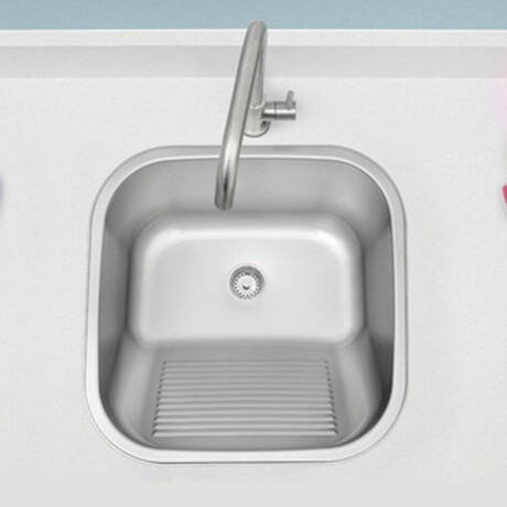 PILETA DE COCINA ACERO INOXIDABLE 40X40X22.2 TRAMONTINA 000