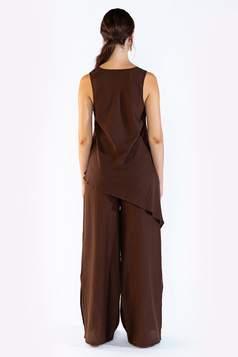 MILA PANTS Chocolate
