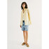 CAMISA FEM AMARELO CLARO
