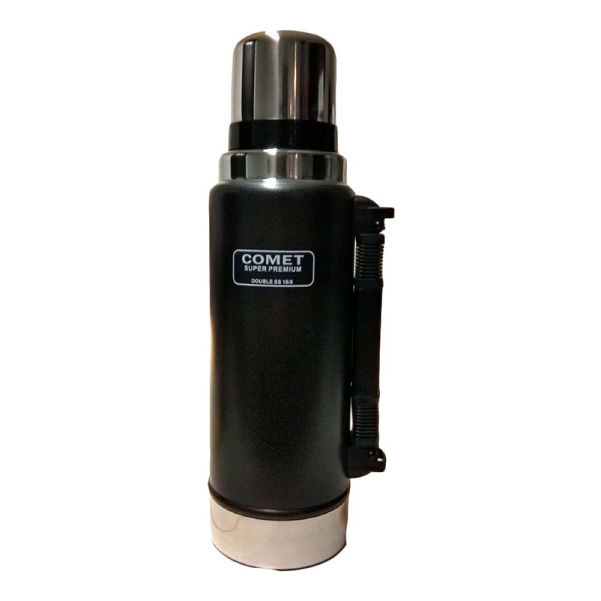 TERMO ACERO INOXIDABLE SUPER PREMIUM 1.2L NEGRO COMET ++ - N/a 