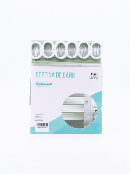 CORTINA PEVA VERDE (V)