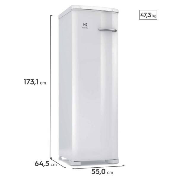 Freezer Vertical Electrolux Fe27-wht 234 Litros FREEZER ELECTROLUX VERTICAL 234L FE27