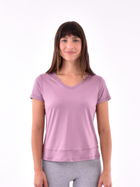 REMERA VALERIANA ROSA OSCURO