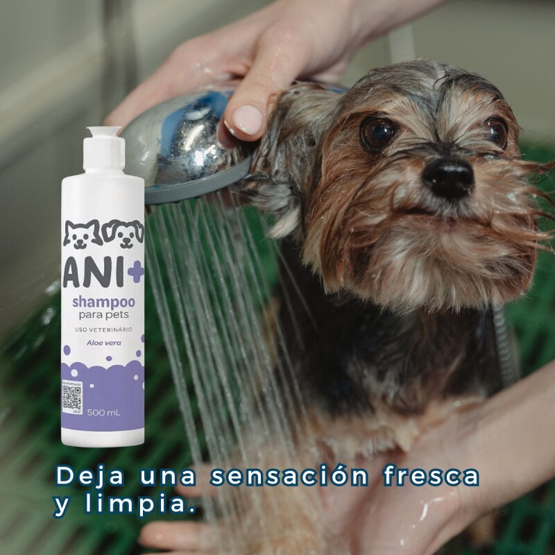 SHAMPOO ANI+ CON ALOE VERA 500 ML SHAMPOO ANI+ CON ALOE VERA 500 ML