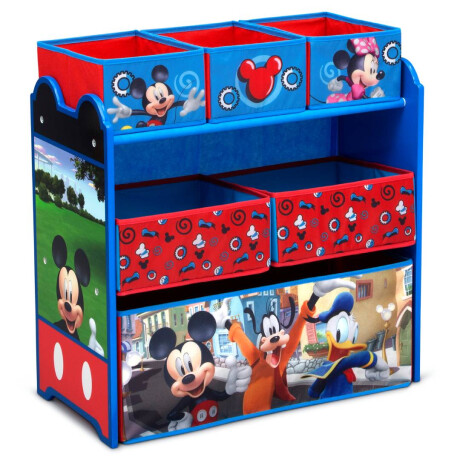 Organizador Wisly de Mickey Mouse 6 contenedores