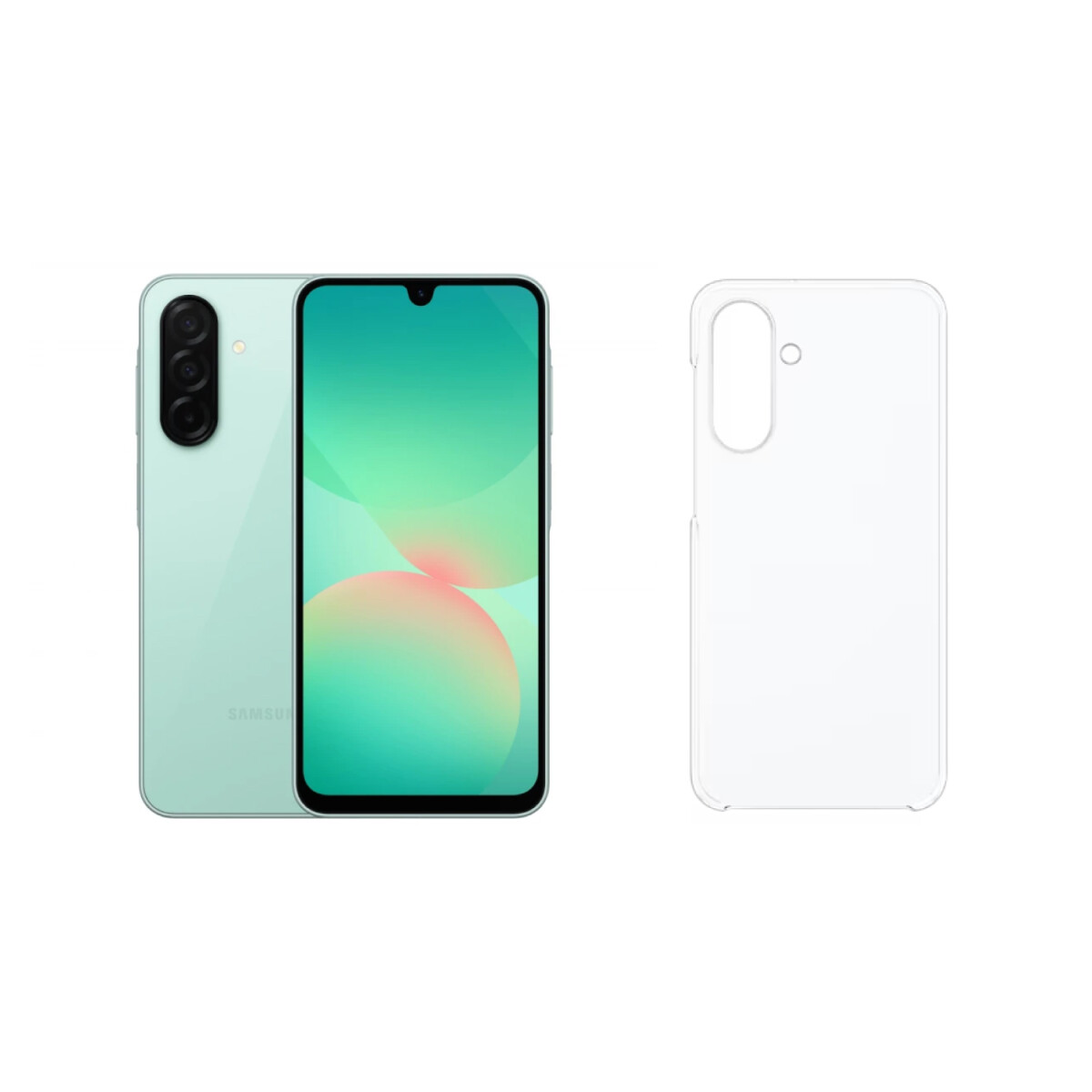 Samsung Galaxy A26 5G 128GB - Green + Clear cover transparancy ¡De Regalo! 