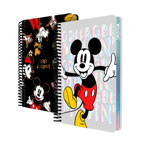 Cuaderno Mooving Carta 96 hojas Mickey Mouse Diseño 2