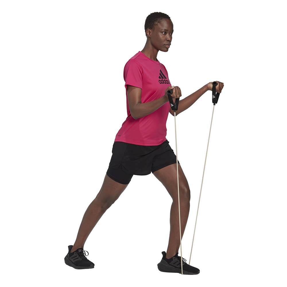 Short Training W Min 2In1 Sho Mujer Black/white