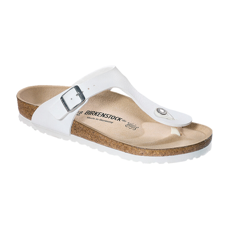 Sandalia Gizeh Birko-Flor - Regular Blanco