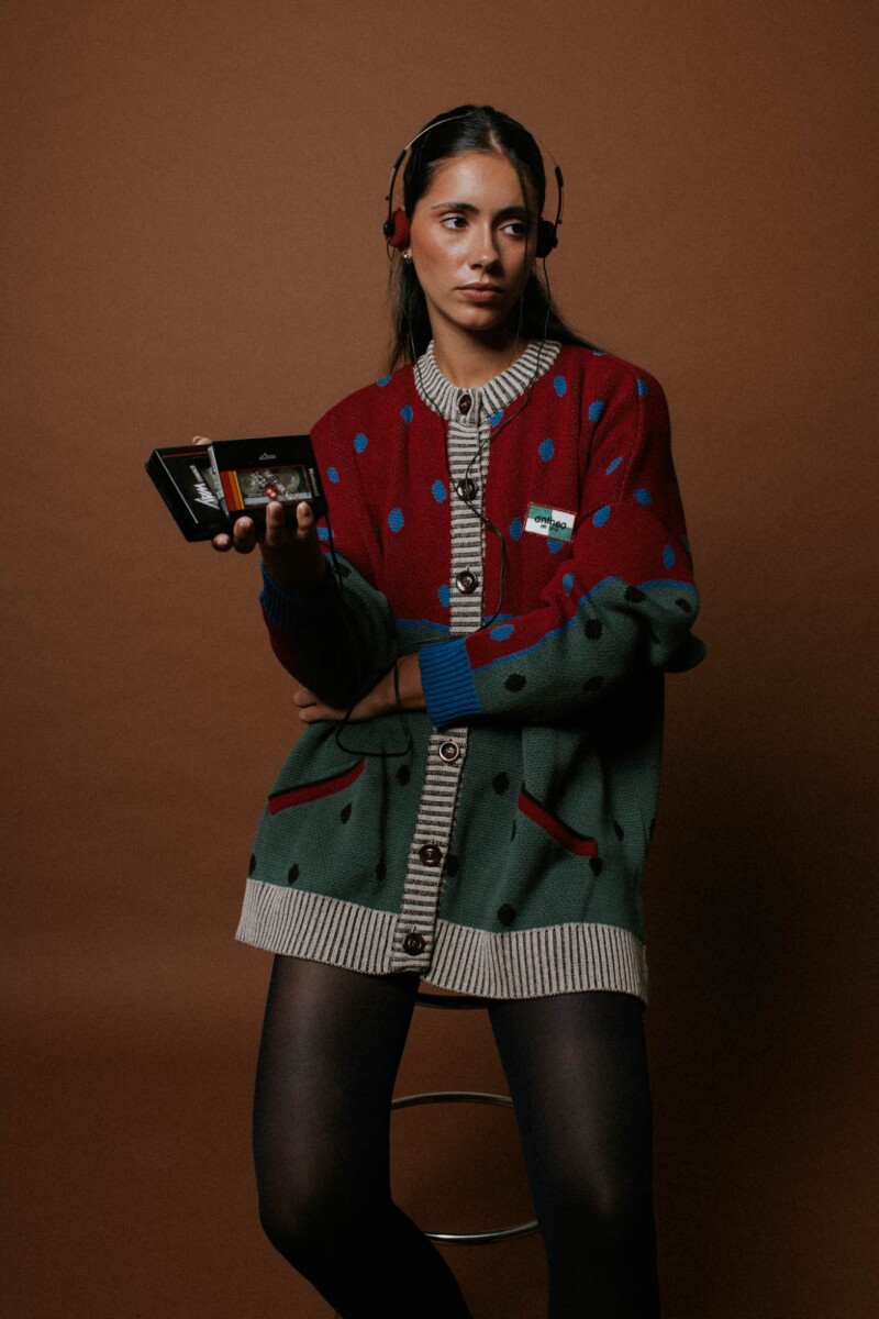 Cardigan VARSITY - Bordó 