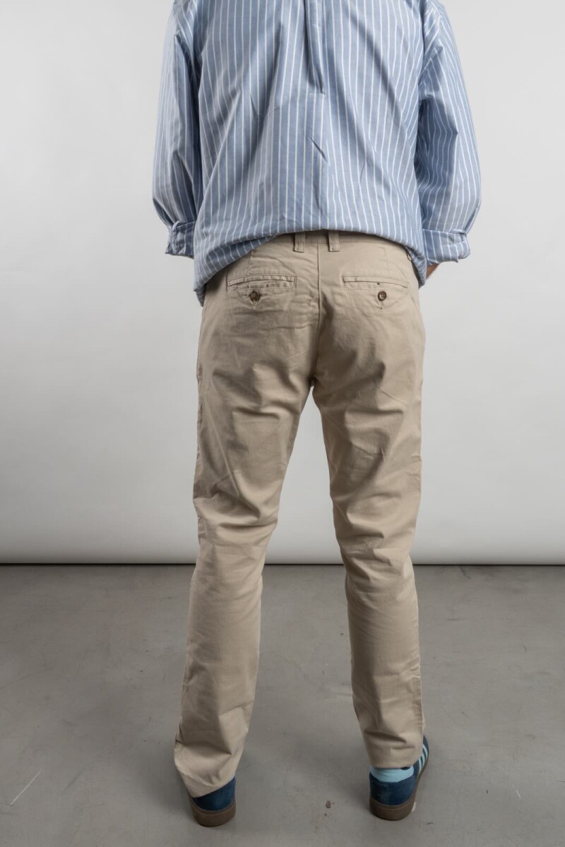 Pantalón Chino Brixton Beige