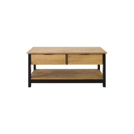 Mesa De Living Madera Maciza Linea Denise