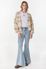 Cardigan Clover Crudo/Beige