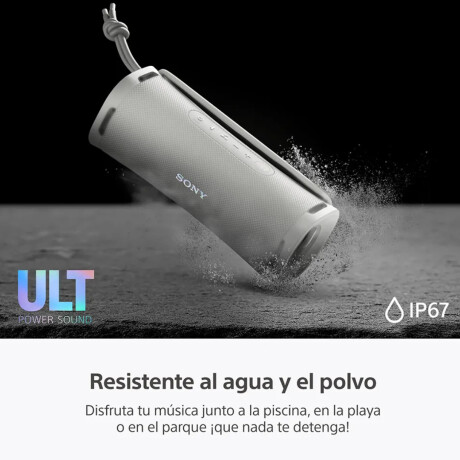 Parlante Portatil Sony Ult Field1 Blanco