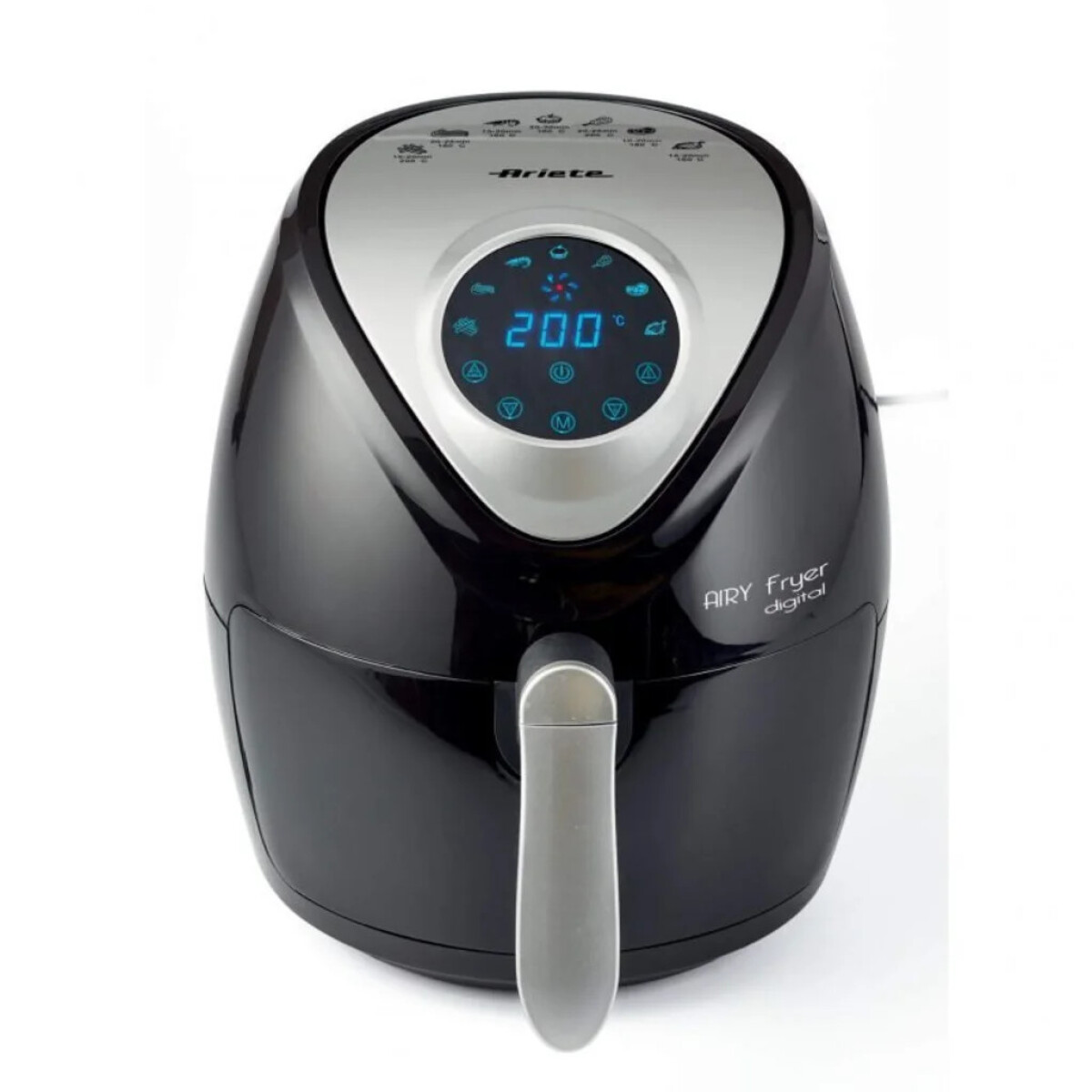 Freidora Sin Aceite 1800 W. Capacidad 5.5 litros. Air Fryer 7 Programas Freidora  Aire Caliente, Freidora Aceite. Regulable. - BigMat