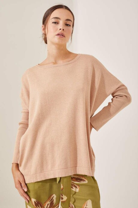 SWEATER GROVE CAMEL