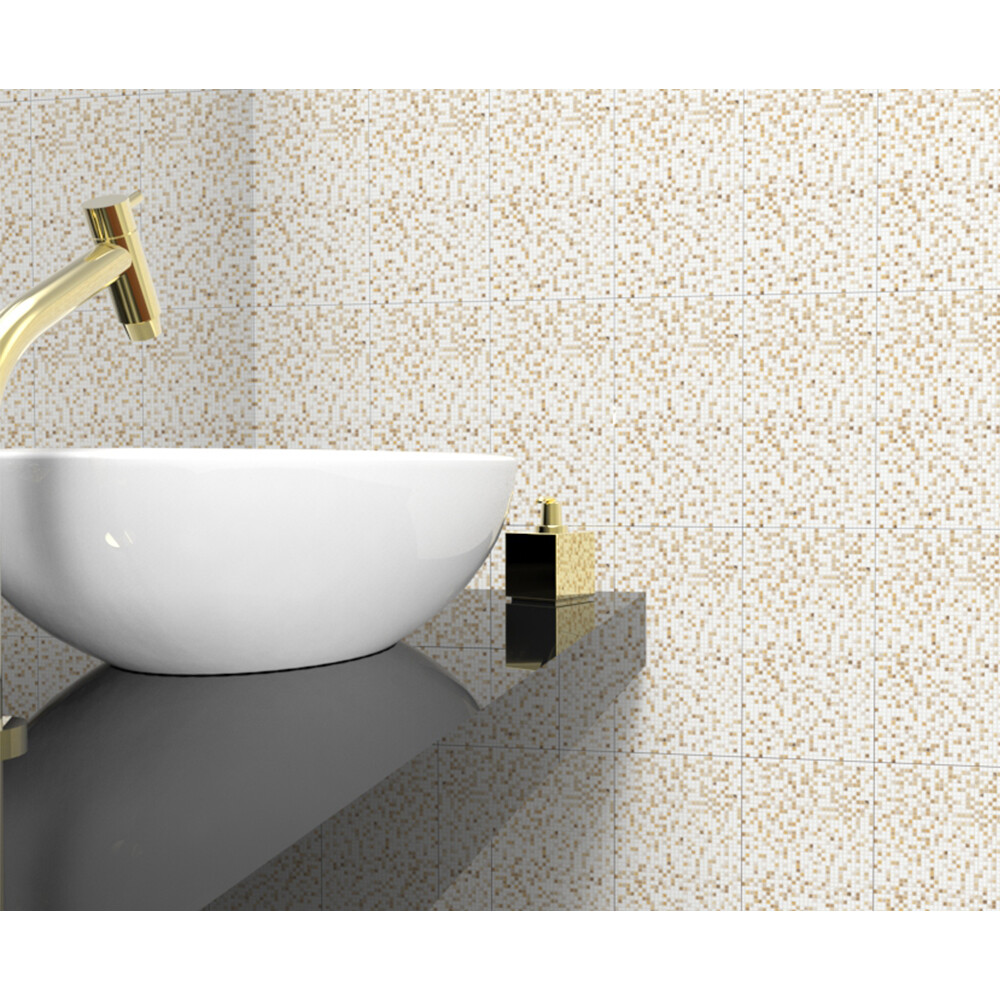 REVESTIMIENTO CRISTAL BEIGE HD "A" 32X57 CM Revestimiento Cristal Beige Hd "a" 32x57 Cm