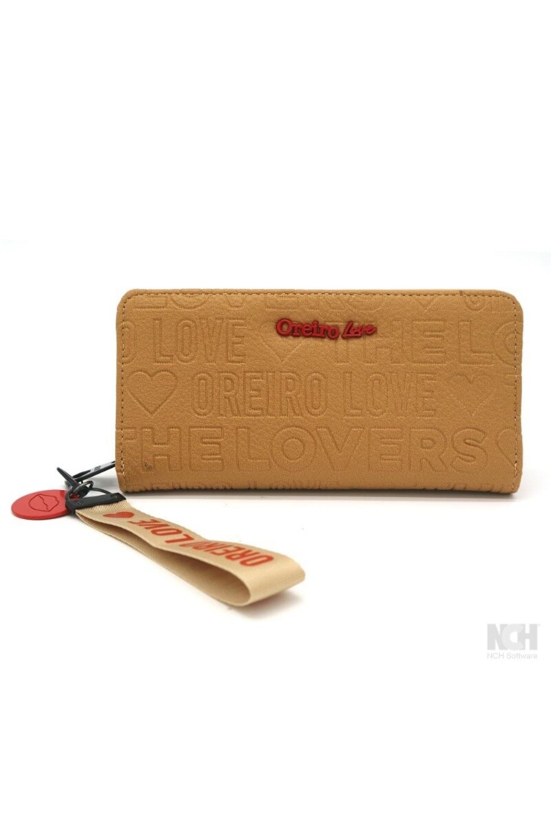 Billetera Las Oreiro Camel