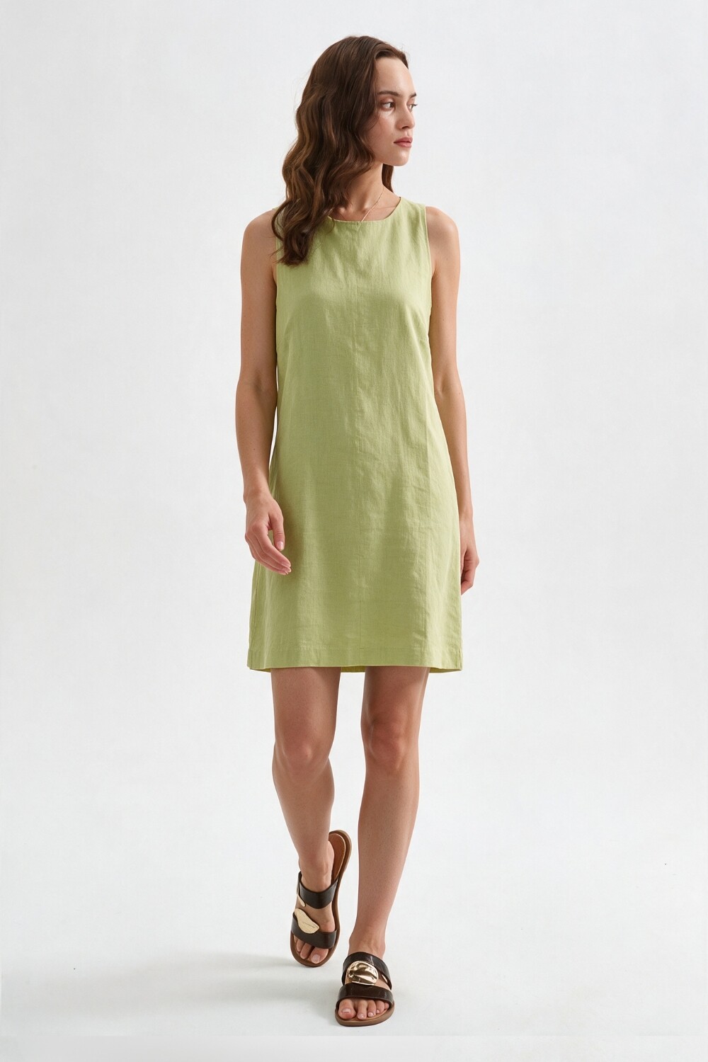 Vestido Risu Pistacho