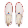 Canvas Rainbow Webbing - Hombre White