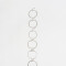 Pulseras Flexibles Sets Multi Cadenas Set De Pulseras Con Strass - Plateado