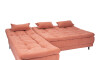 Sillón Cama con Chaise Izquierdo y derecho - Nice Terracota Steel