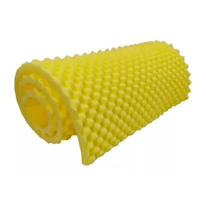 Pillow top de espuma perfilada 0,78 x 1,88 x 3,5 cm AMARILLO