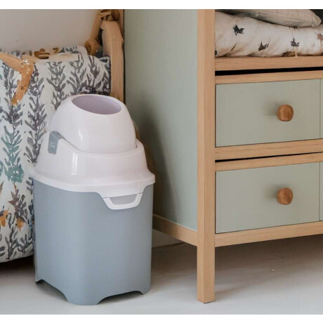 Contenedor de Pañales DIAPER CHAMP Bebesit Gris