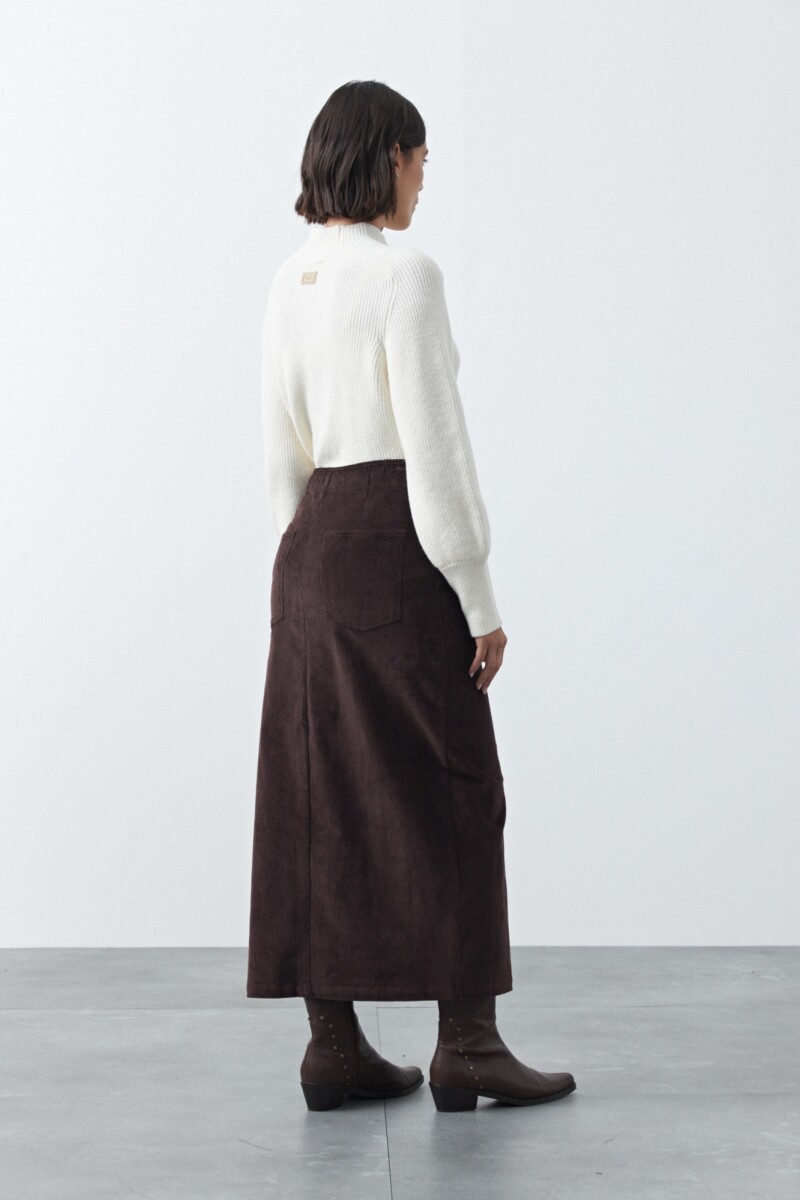 FALDA GOLDFIELD Chocolate