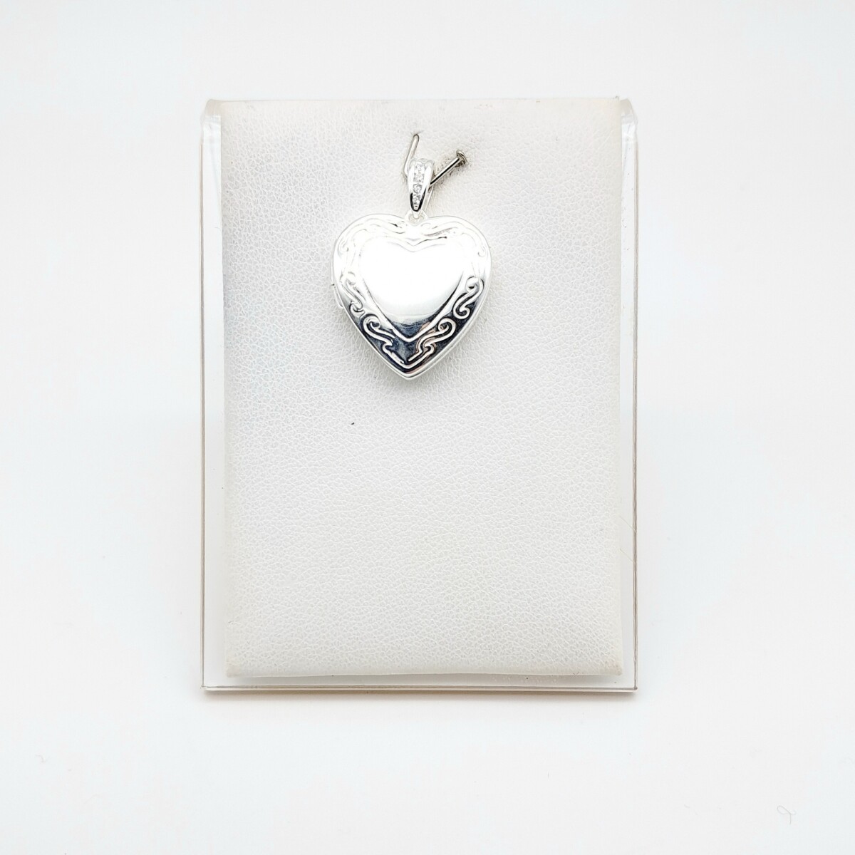 Relicario de plata 925, CORAZON. 