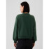 JPN LOGO CREW CARDIGAN ESSEX GREEN 702