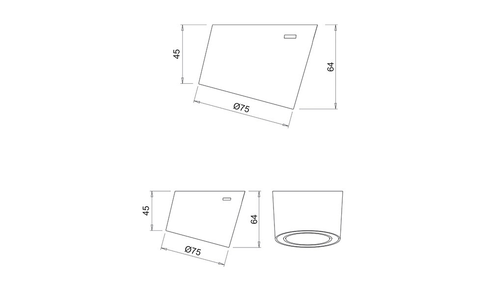 DOMUSLINE SET UNIKA 3x4.5W F19 gris - luz neutra Domusline Set Unika 3x4.5w F19 Gris - Luz Neutra