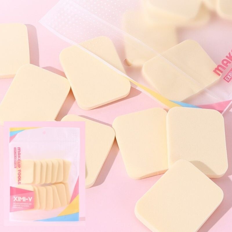 Pack Esponjitas De Maquillaje Cuadradas - 14 Uni - Amarillo Pack Esponjitas De Maquillaje Cuadradas - 14 Uni - Amarillo