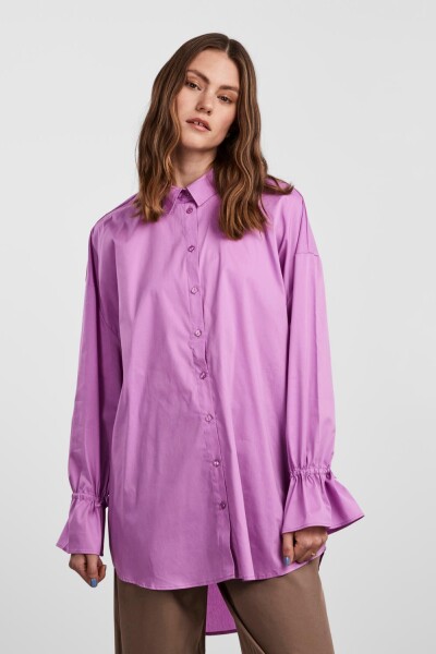 Camisa Essi Oversized Lazo Violet