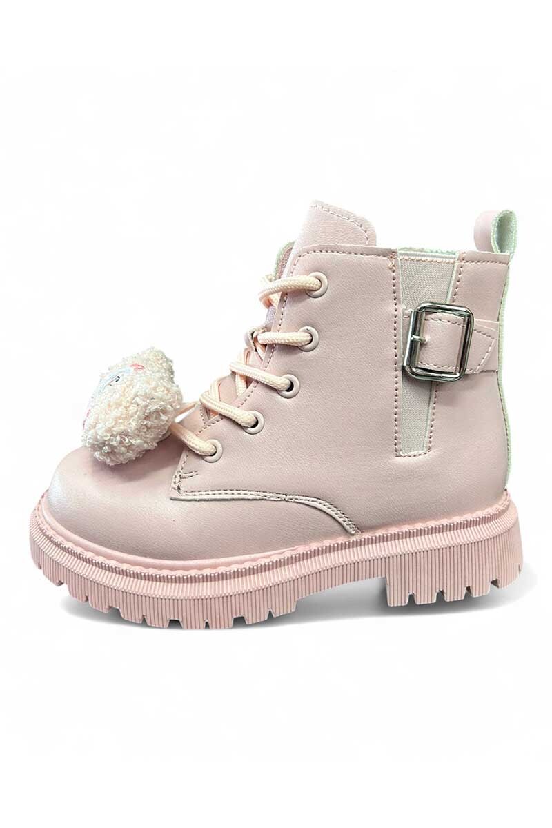 BORCEGO INFANTIL CON APLIQUE Rosa
