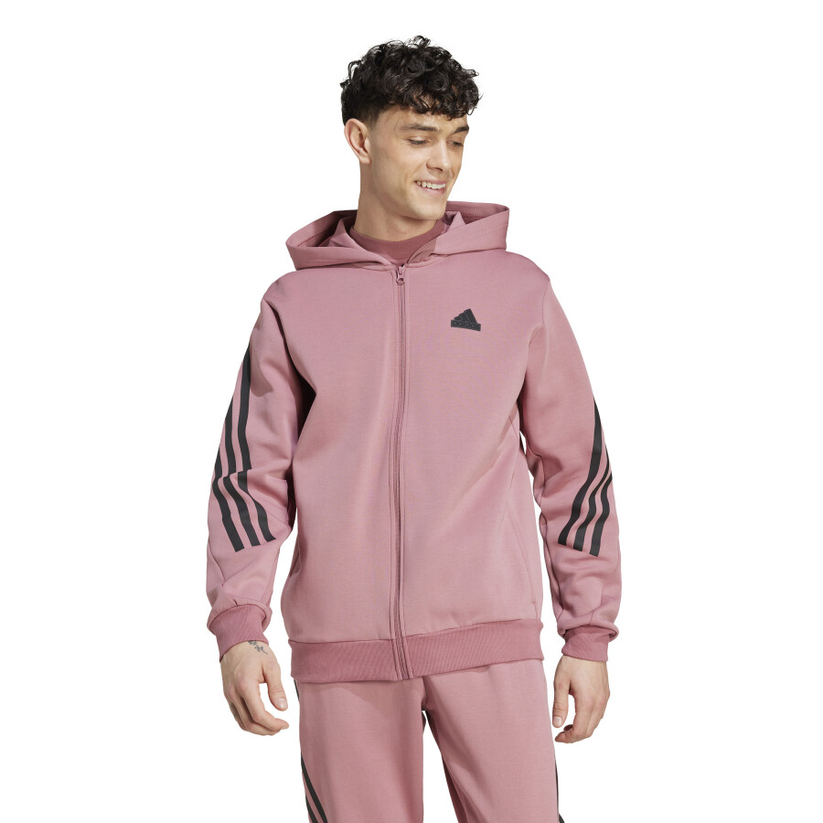 Campera Unisex Adidas Future Icons Rosado-Negro