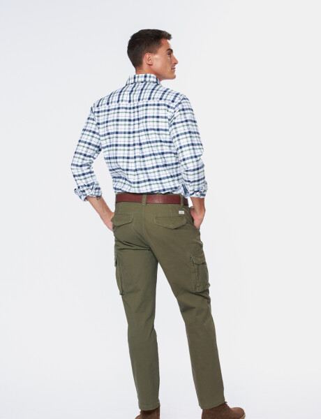 PANTALON CARGO Verde