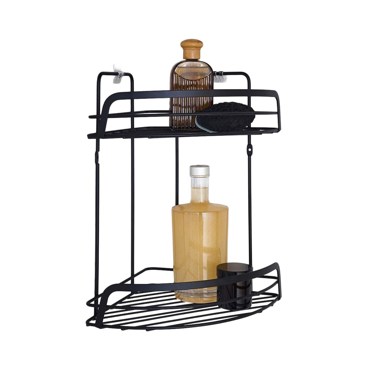 SOPORTE - ESQ DUCHA 1801 NEGRO METAL 1801993 