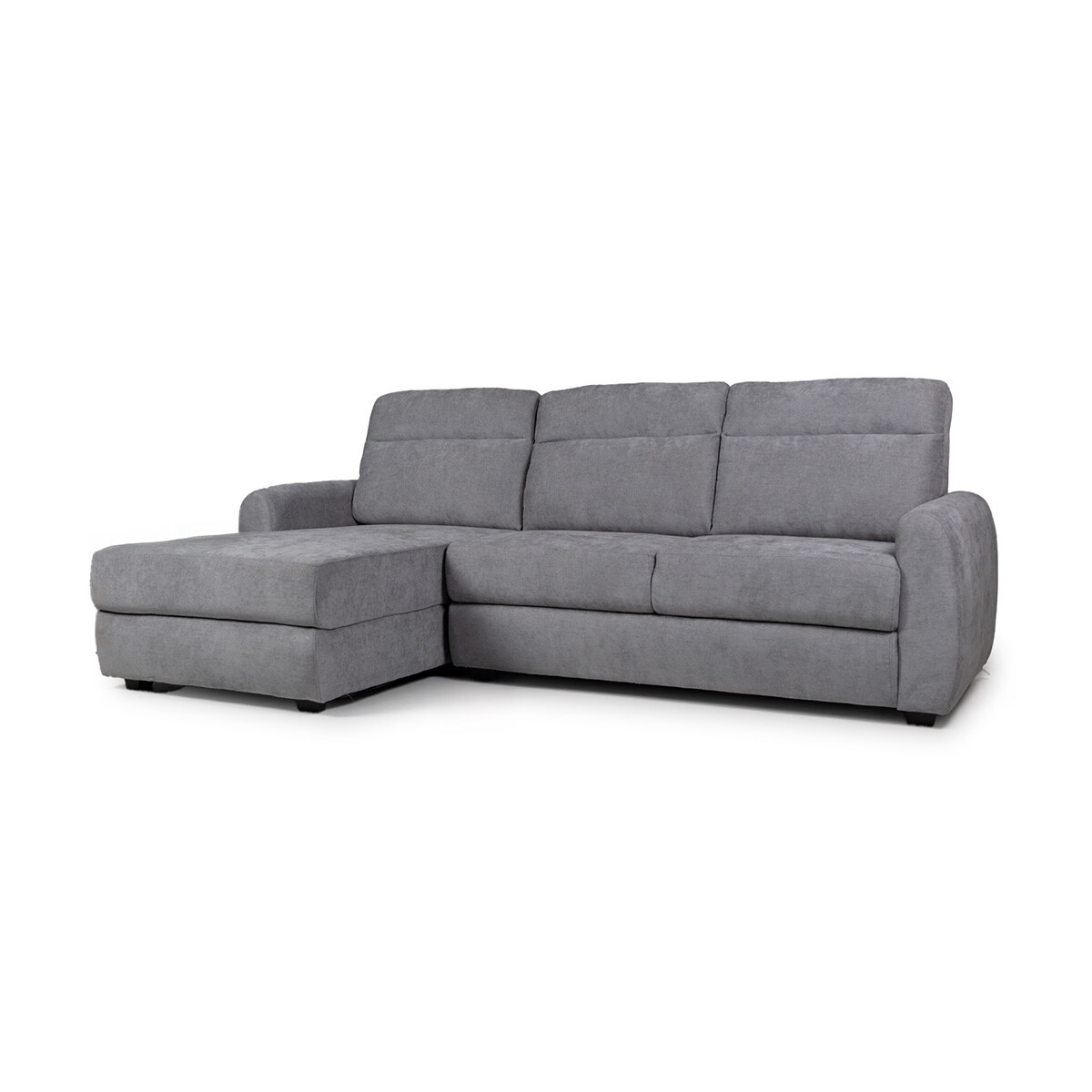 Rinconera Elyon - Tela Microfibra - Chaise izquierdo - 9250 (Grafito) 