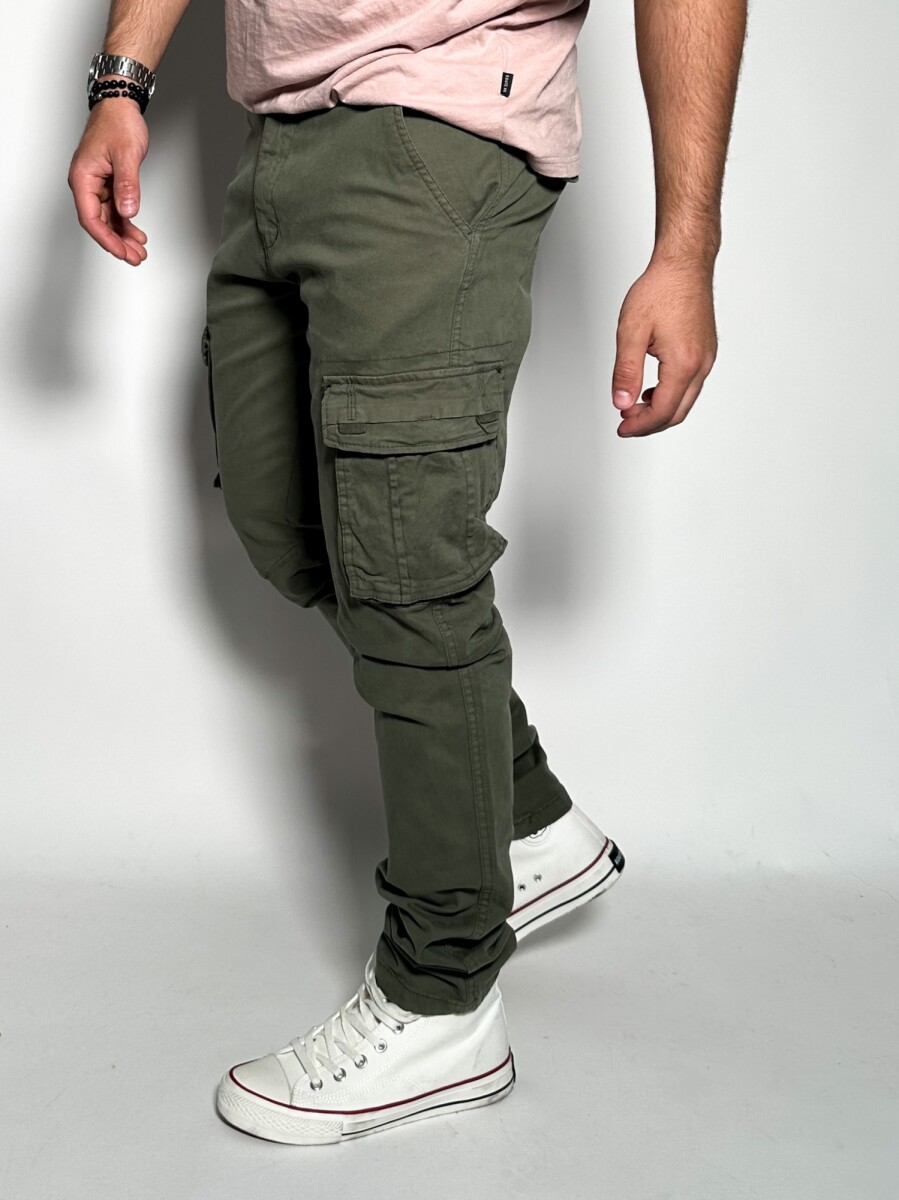 Pantalon Cargo Scar - Verde 