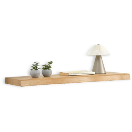 Estante Flotante Terp Borde Natural Roble Natural