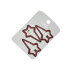 Broche pinzas bordó estrellas x3 Broche Pinzas Bordó Estrellas X3