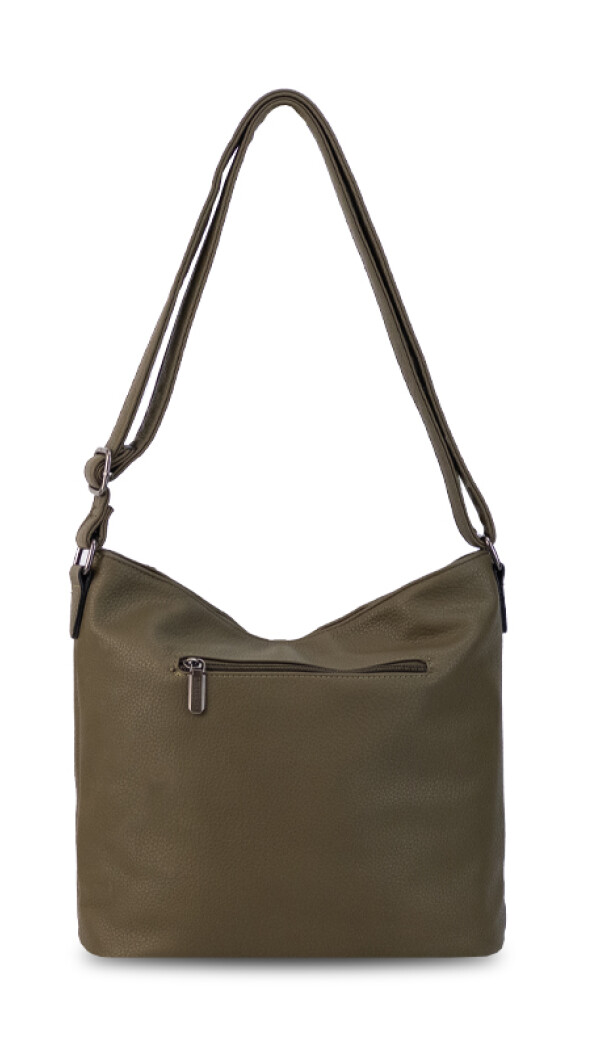 CARTERA DEBORAH VERDE MILITAR