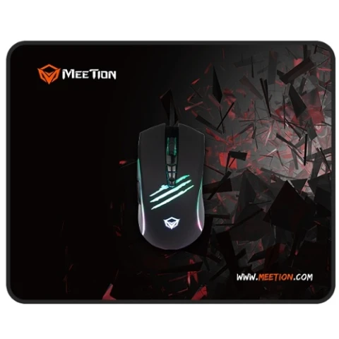 Mouse Optico USB + Mouse Pad Meetion MT-CO11 315x250x5mm Mouse Optico USB + Mouse Pad Meetion MT-CO11 315x250x5mm