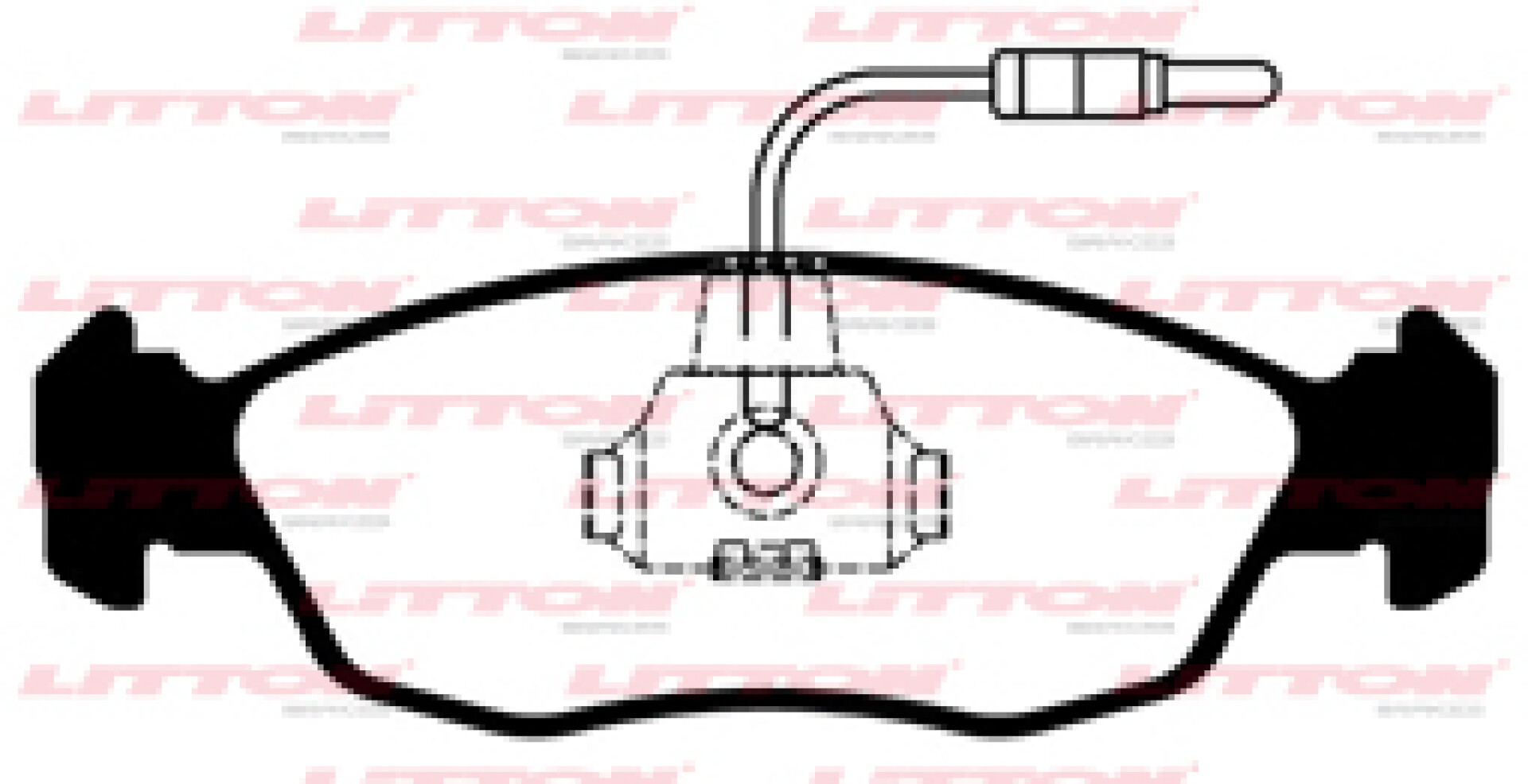 PASTILLAS DE FRENO CITROEN - PEUGEOT 306-106 95- (SYL1322) LITTON 