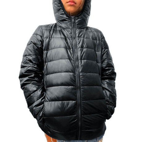 Uzspace Campera Infantil Inflada Liviana Facil Sobre Negro